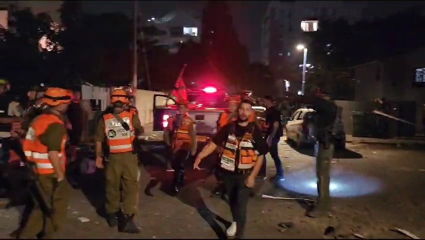 זירת הנפילה באשדוד