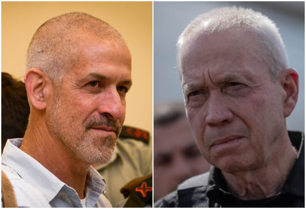 "רואים בנו אויב". שר הביטחון גלנט וראש השב"כ רונן בר