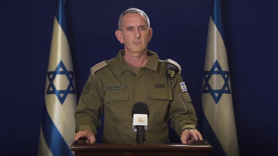 הצהרת דובר צה"ל תת-אלוף דניאל הגרי