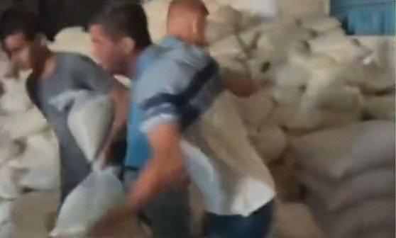 ההסתערות על מחסן אונר"א