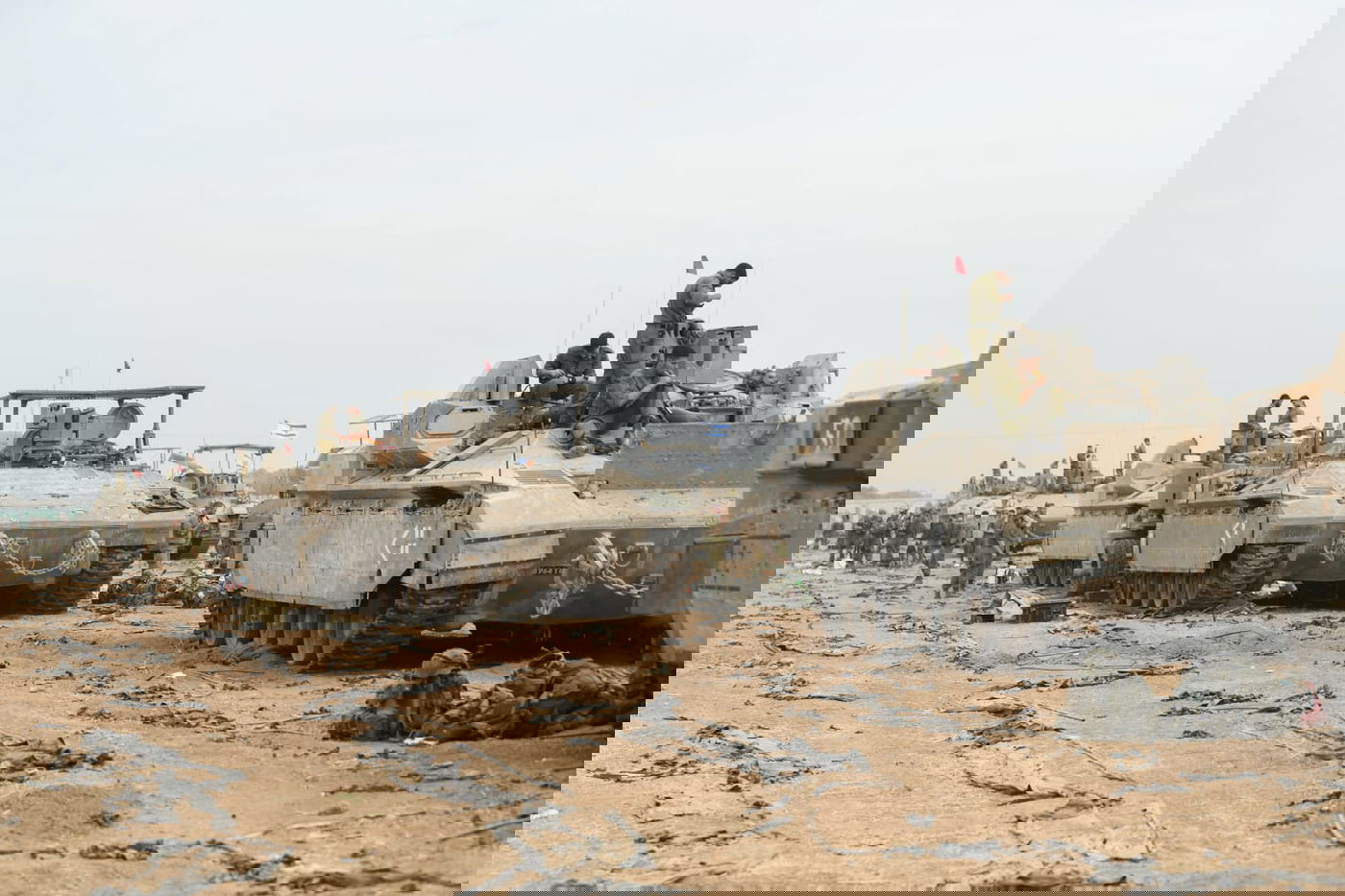 צה"ל מציג: המחבלים שחוסלו בעזה וההיערכות לכניסה הקרקעית