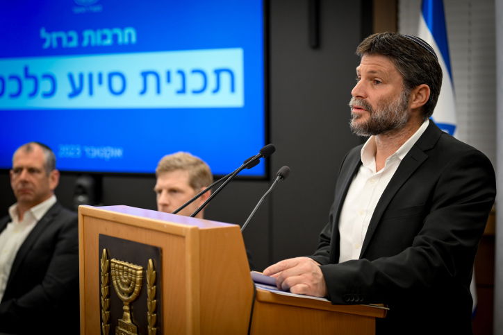 סמוטרי'ץ במסיבת עיתונאים לפני שבוע