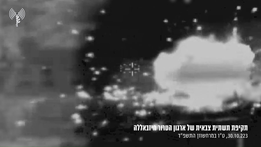 תקיפת תשתית צבאית של ארגון הטרור חיזבאללה