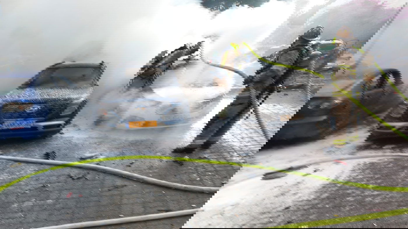 נפילת רקטה באשדוד