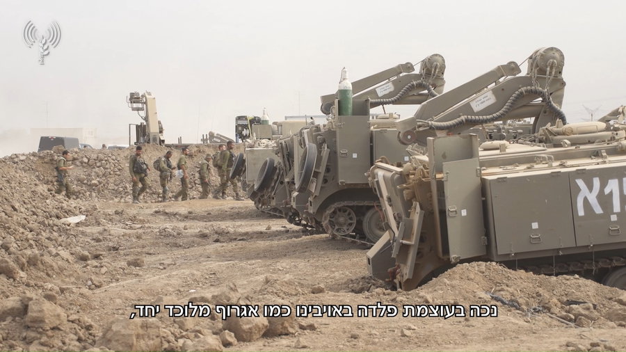 תיעוד מפעילות כוחות צה"ל בשטחי הכינוס ודברי מפקד אוגדה 162