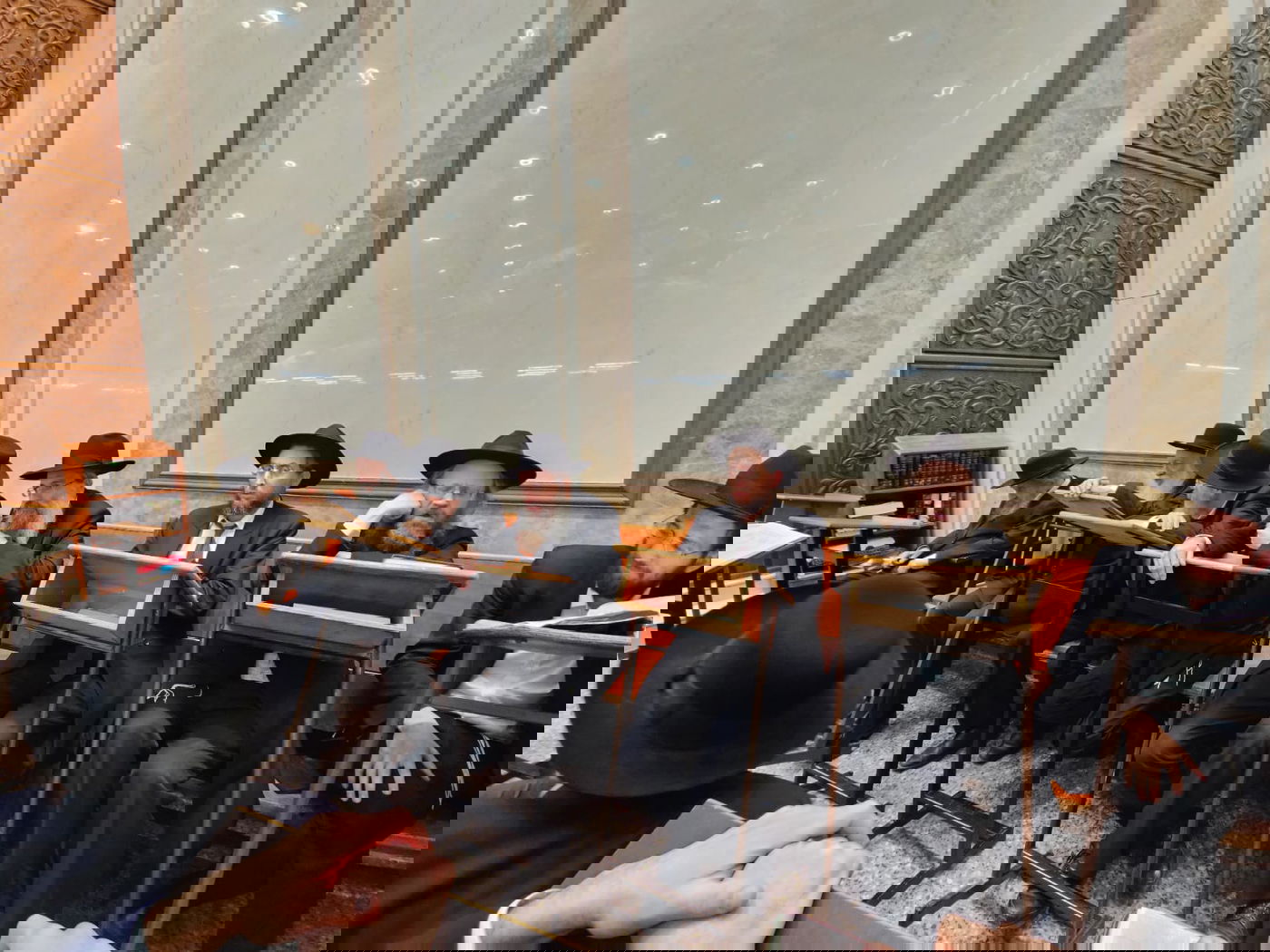 ההספד בישיבת פוניבז'