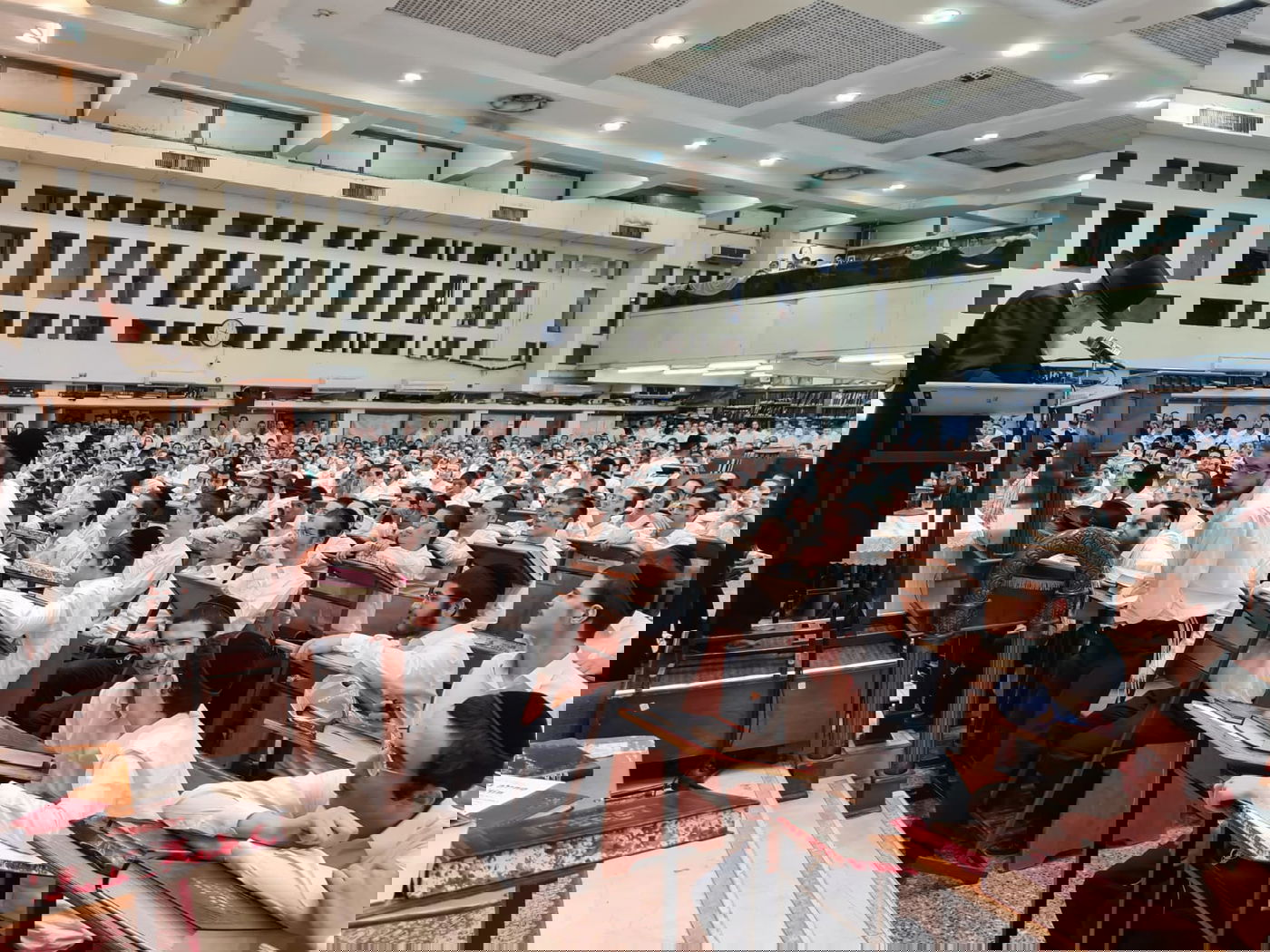 ההספד בישיבת פוניבז'