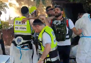 המתנדבים נשברו מול הילדים הקטנים שנטבחו | תיעוד דומע