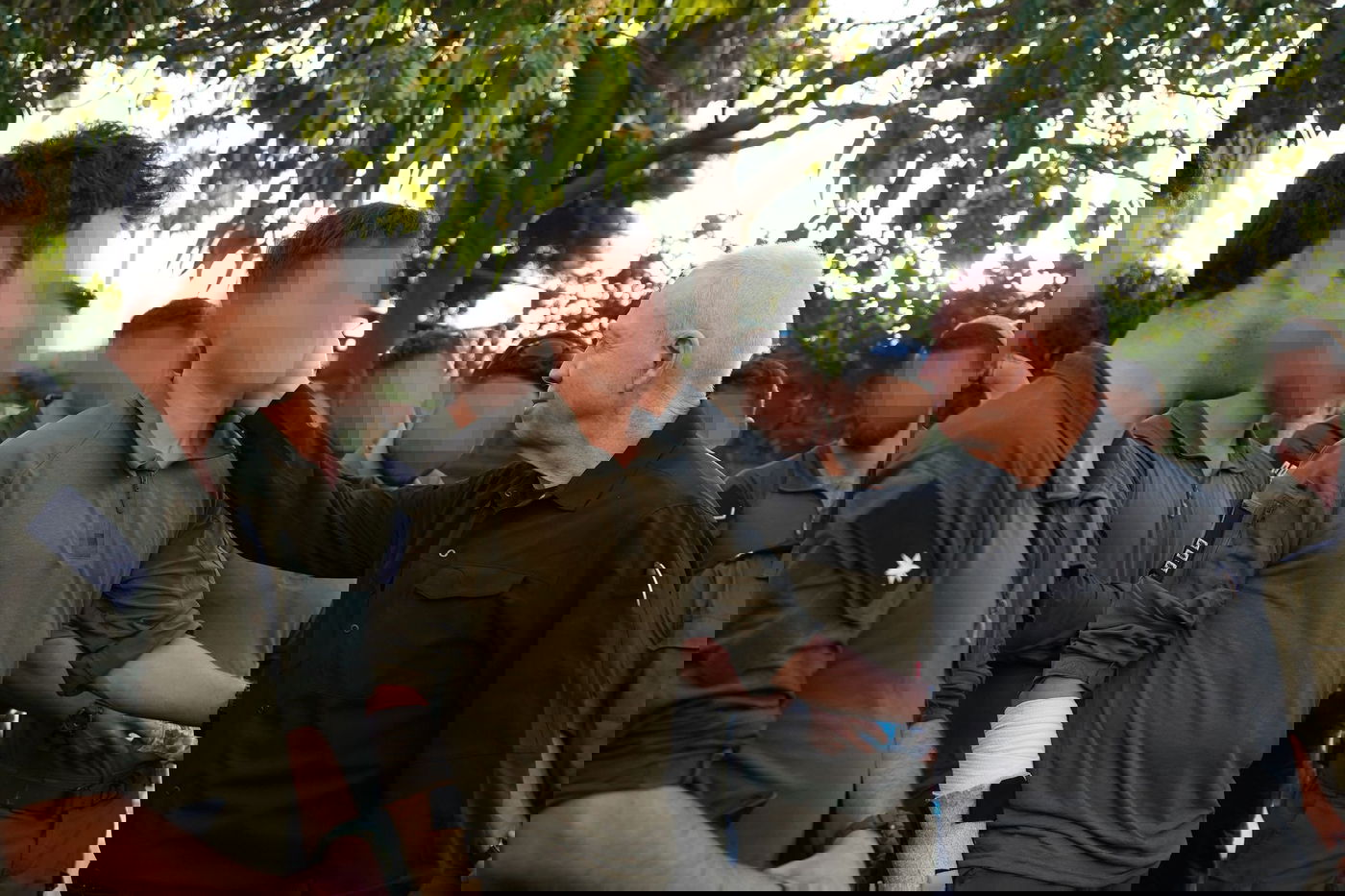 שר הביטחון גלנט בגבול הרצועה