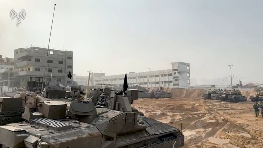 הפעילות הקרקעית היום בעזה