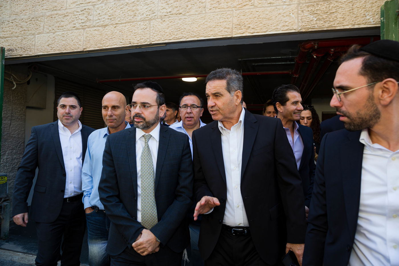 שר הבריאות הרב אוריאל בוסו בסיור מקיף במאוחדת מחוז ירושלים.