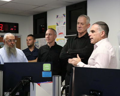 גנץ עם ראשי המועצות 