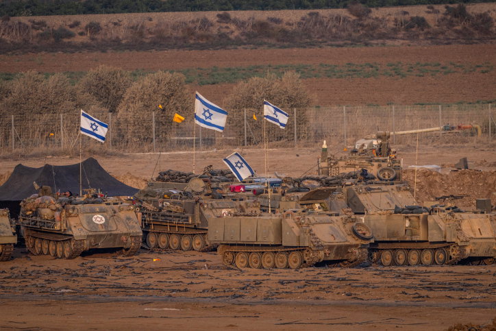 חיילי צה"ל סמוך לעזה