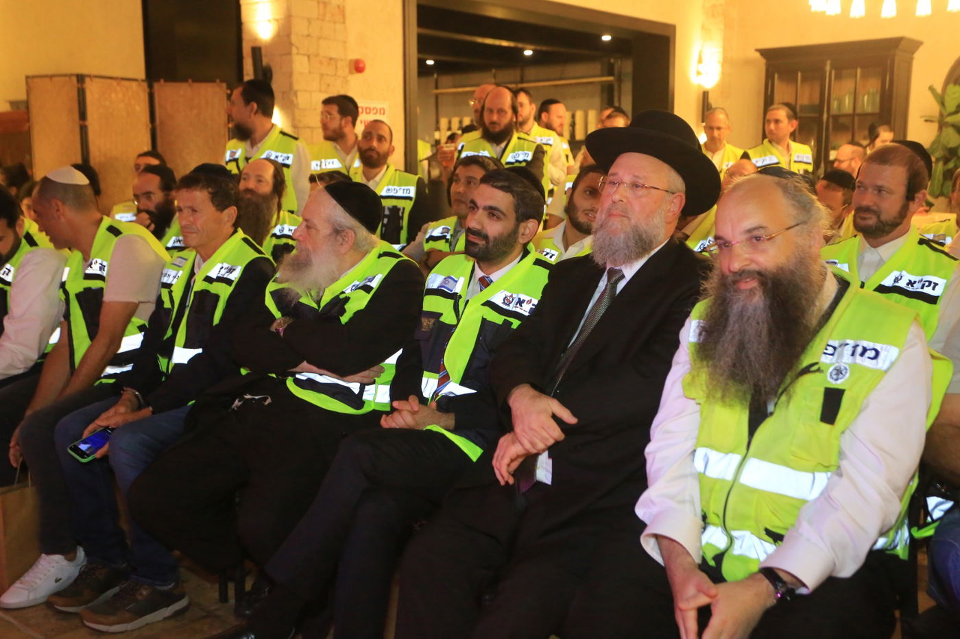 מתנדבי זק"א ת"א בערב חיזוק