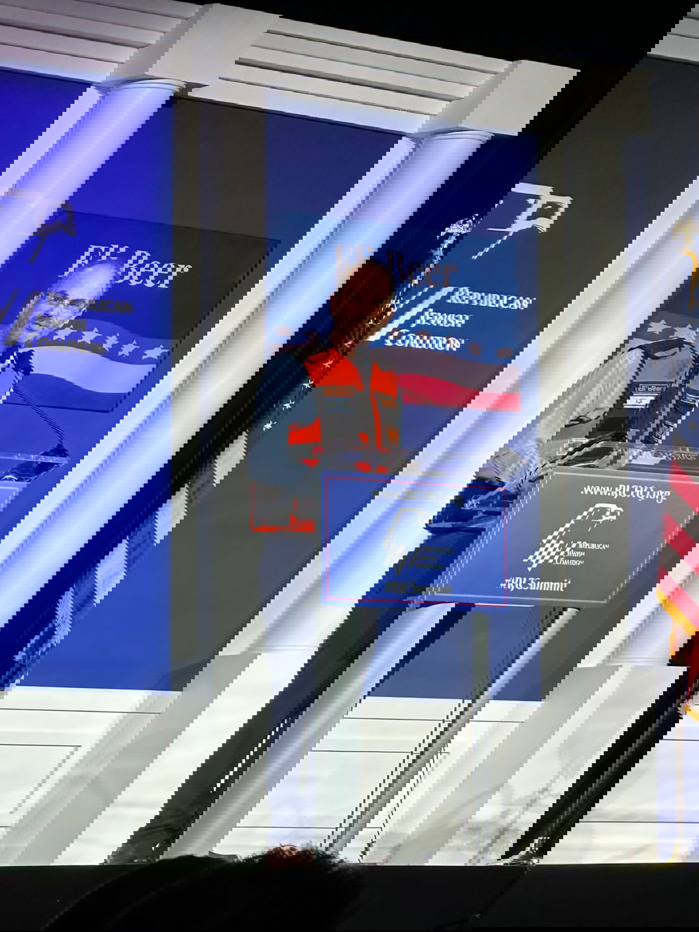 אלי ביר נואם בועידת RJC שהתקיימה בלאס וגאס