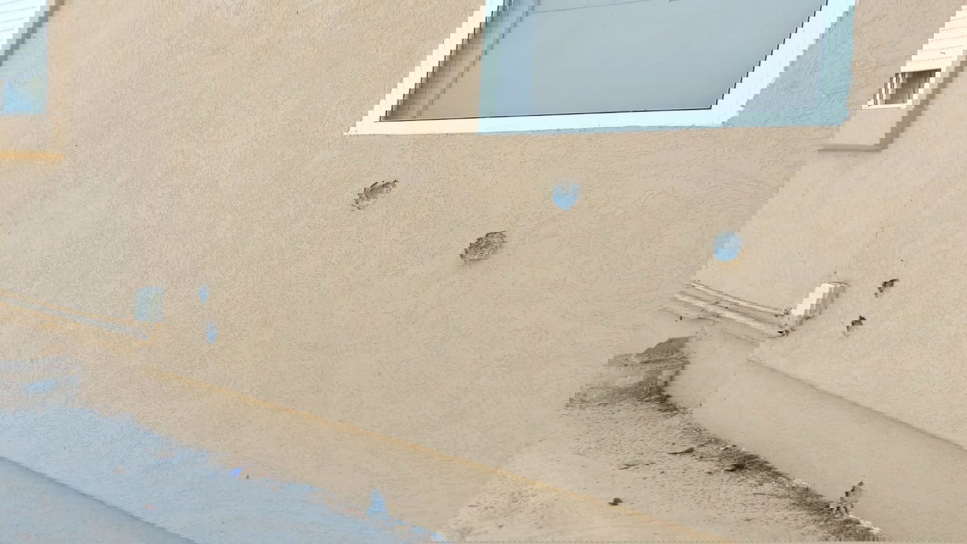 יריות על בתים