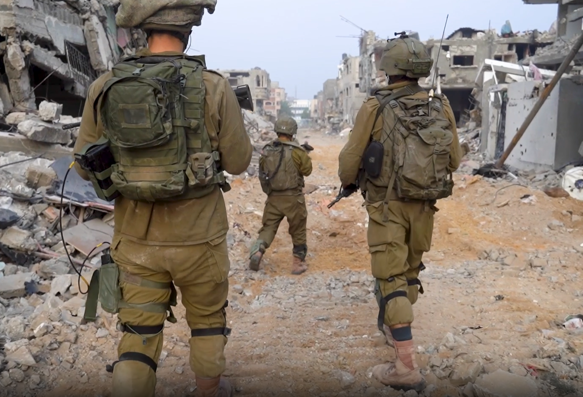 60 שניות מתוך הרצועה: כך נראית הלחימה מול חמאס | צפו