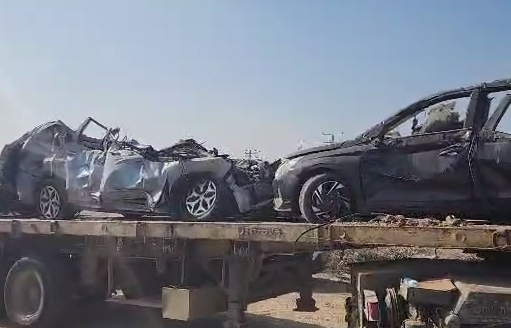 הרכבים מהעוטף ומהמסיבה נבדקו על ידי ארכיאולוגים וזק"א