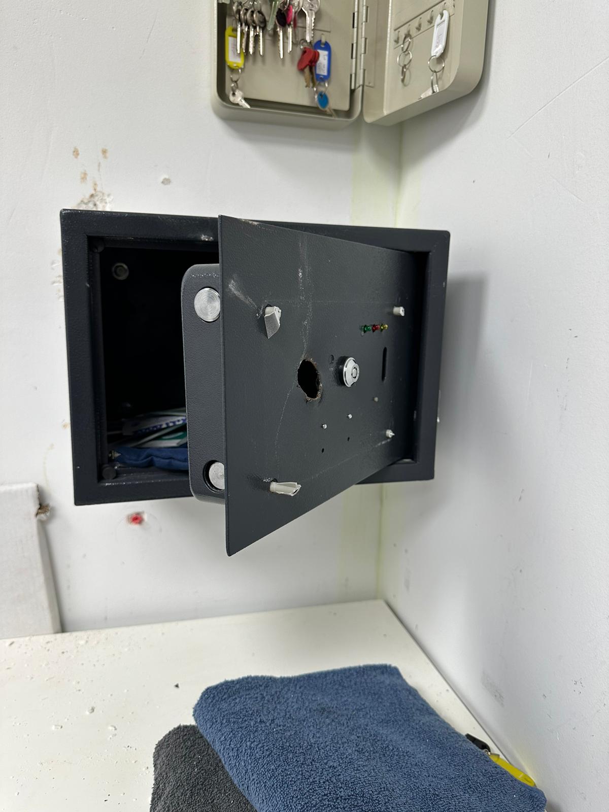 הכספת שנשדדה