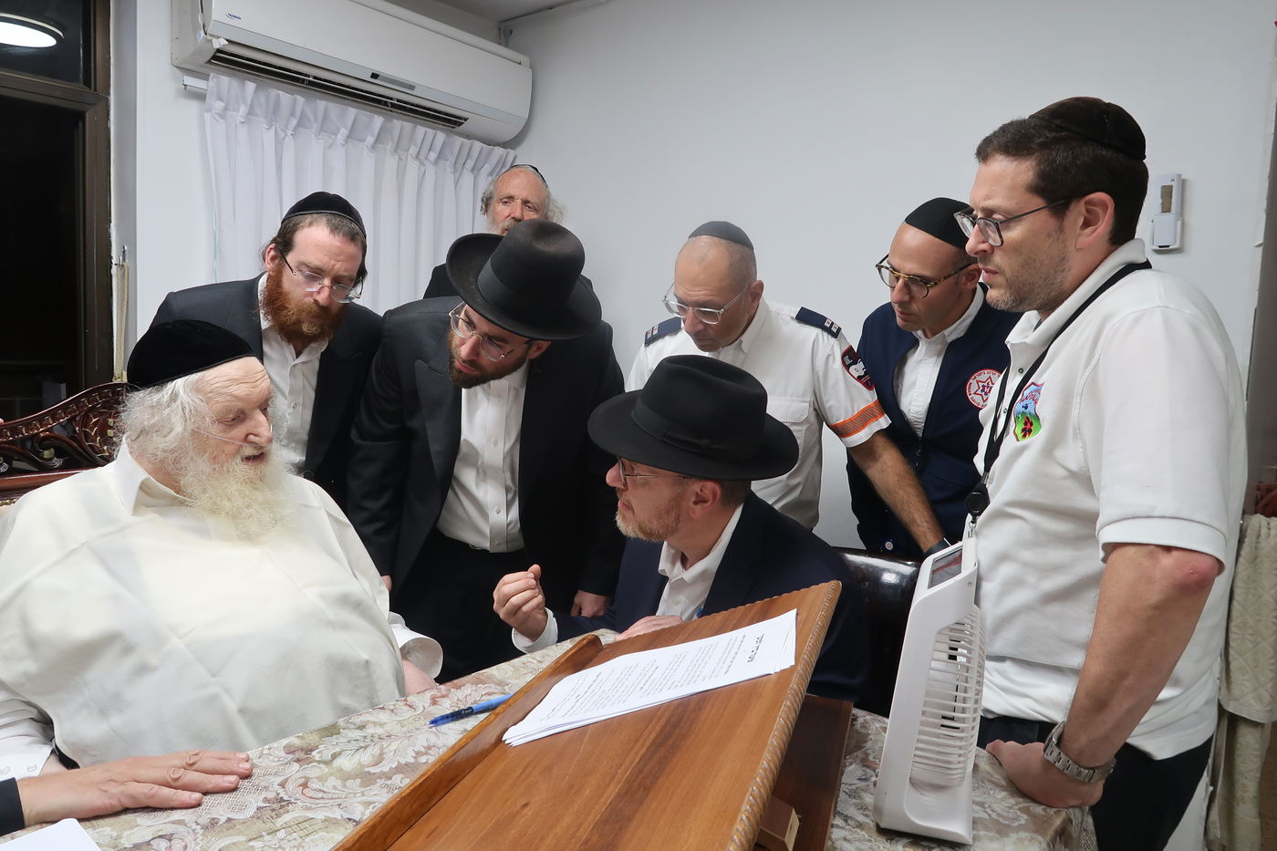 ראשי הצלה מתברכים מהגר"מ שטרנבוך