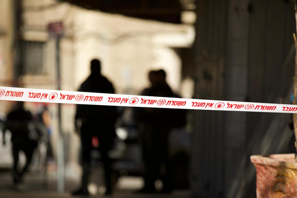 זירת הפיגוע