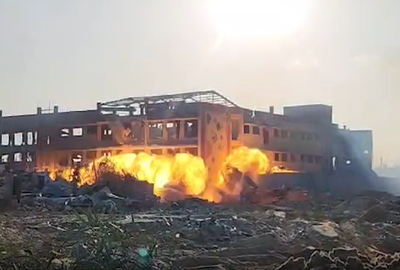 תיעוד מתוך רצועת עזה: לוחמי צה"ל מתקדמים בלחימה