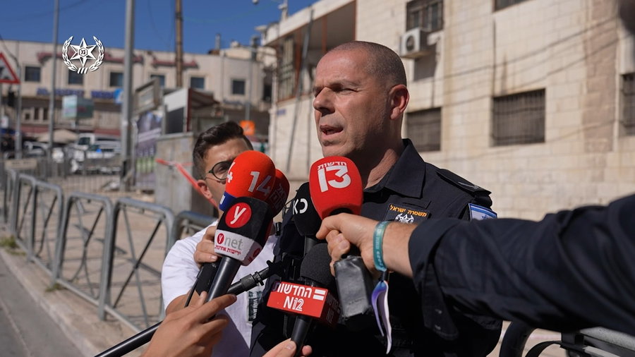 תנ״צ סמי מרציאנו מפקד מרחב קדם במחוז ירושלים