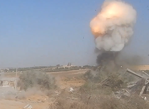 הקדיש מקצין את פיצוץ המנהרה