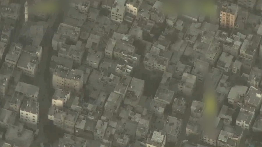 שלל תקיפות של מטרות טרור של החמאס ברצועת עזה