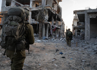 חיילי צה"ל בעיר עזה - צפון הרצועה