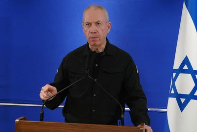 שר הביטחון יואב גלנט