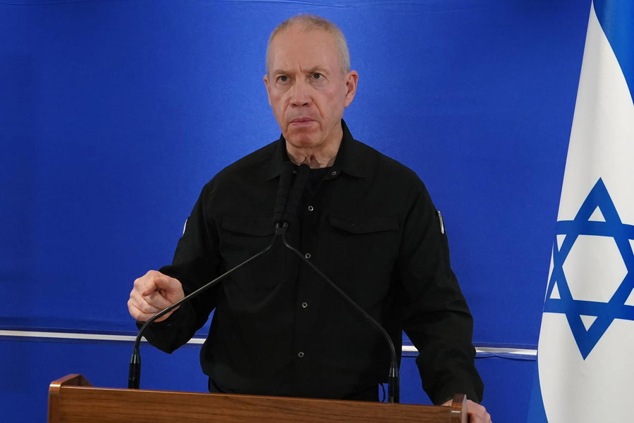 שר הביטחון יואב גלנט