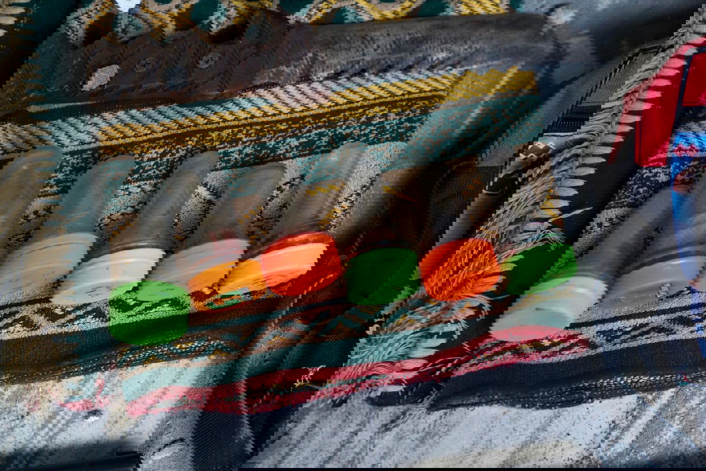 מחסן אמצעי הלחימה שנתפס