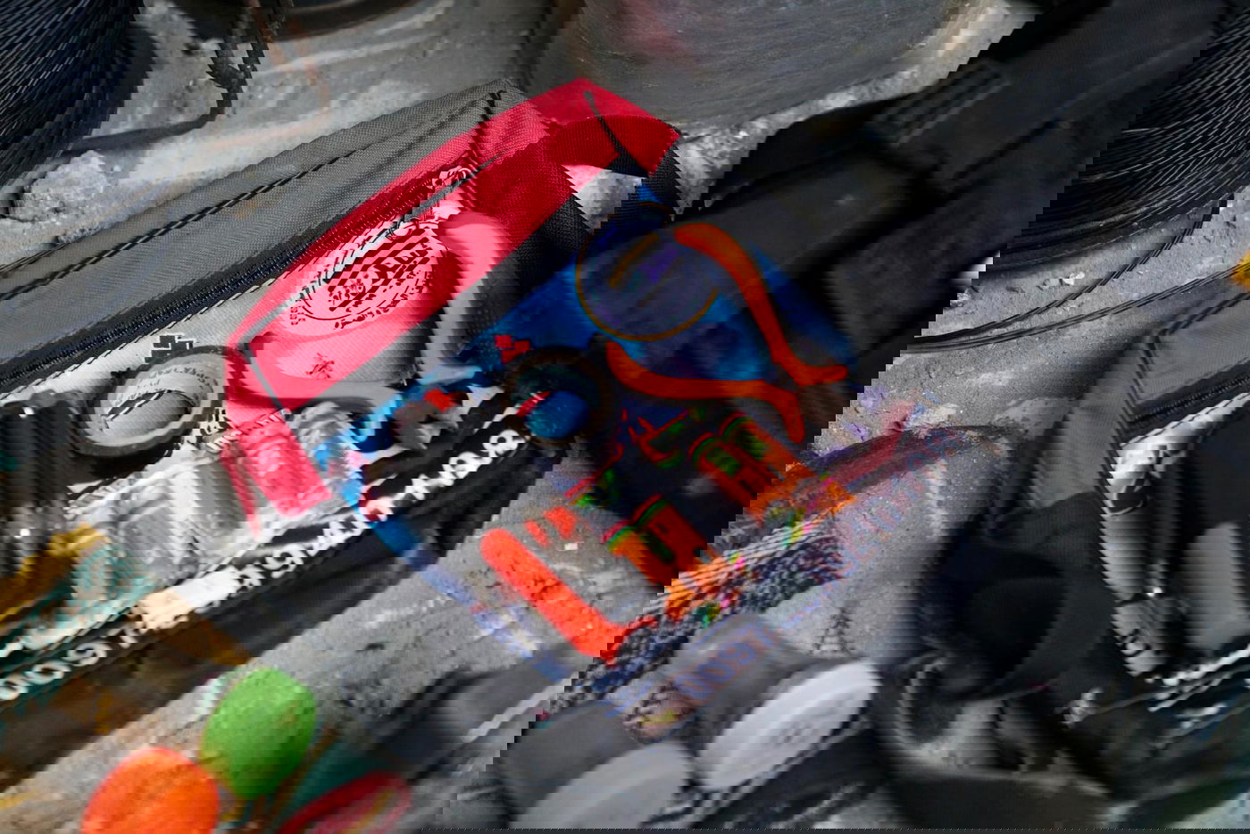 מחסן אמצעי הלחימה שנתפס