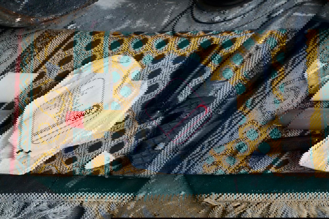 מחסן אמצעי הלחימה שנתפס