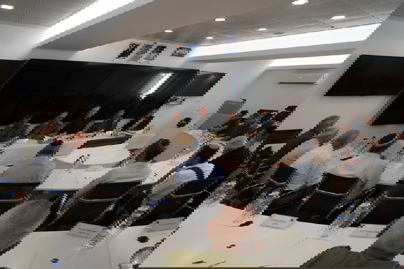 שר הביטחון יואב גלנט קיים הערכת מצב על יהודה ושומרון