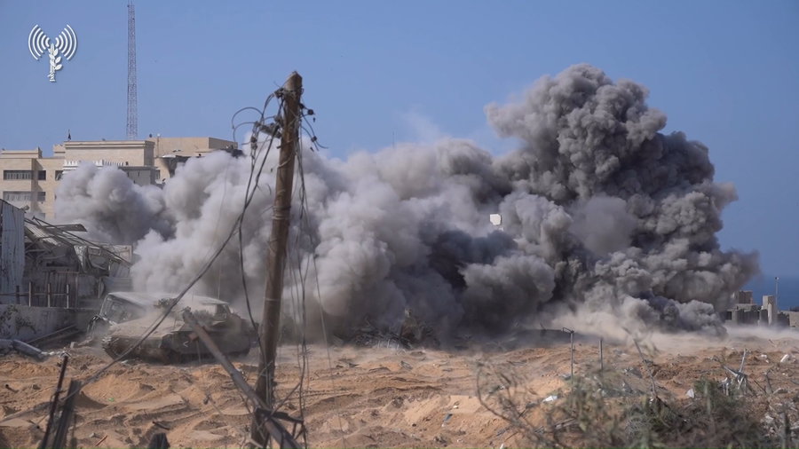 תיעוד מלב הרצועה, כוחות צה"ל במגוון פעולות • צפו