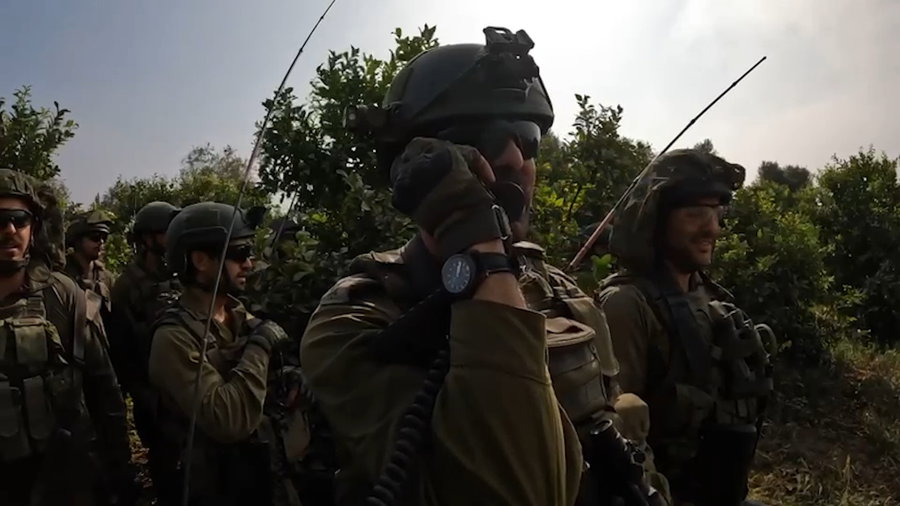 מפקד חטיבת הנגב בפיצוץ המנהרות