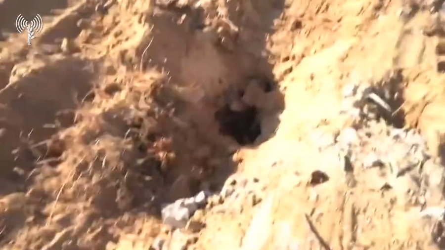איתור תשתיות תת קרקע וציוד תומך על ידי לוחמי צוות קרב חטיבה 460