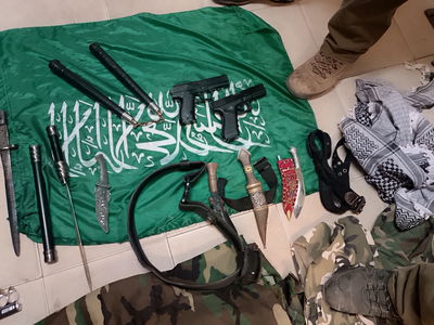 האמצעים שהוחרמו הלילה