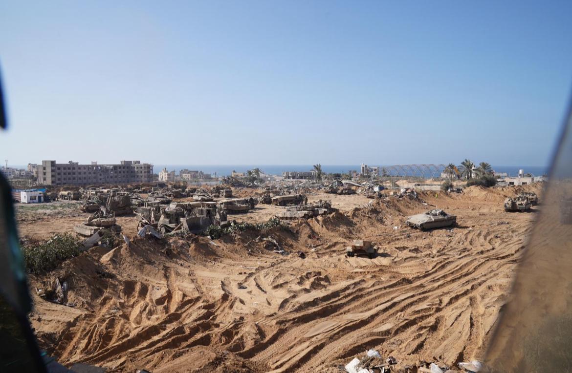 צפו בגלריה: לוחמי צה"ל מתקדמים בלחימה בתוך רצועת עזה