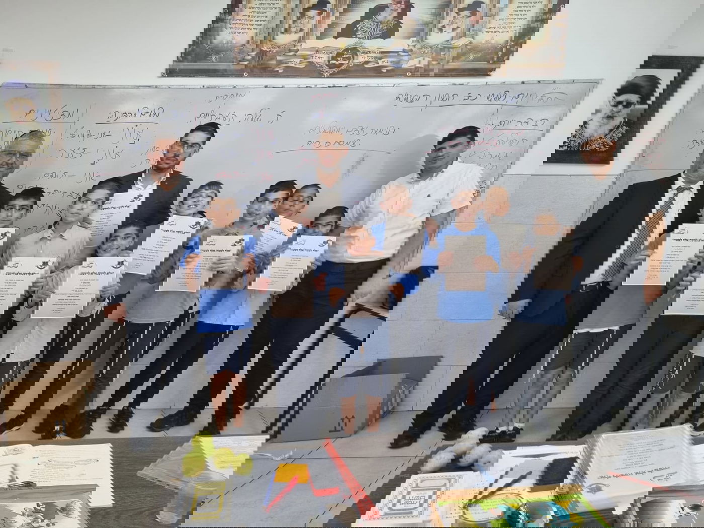 יוזמה מרגשת: ילדי הת"ת בתל-אביב מאמצים חיילים ולומדים לזכותם | תיעוד 