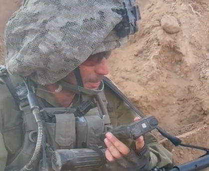 המג"ד השתתף בברית מעזה - ונתן את השם לבנו בקשר