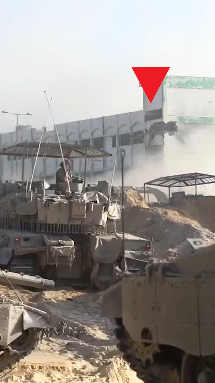 המשולש האדום בשימוש צה"ל