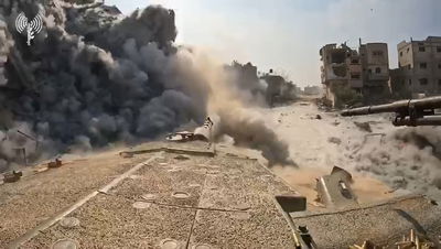 צפו: הפצצות וחיסול מחבלים בבית חאנון ברצועת עזה