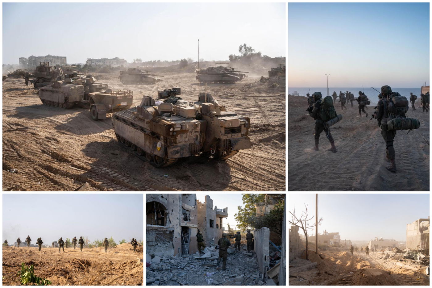 לוחמי צה"ל פועלים בעזה