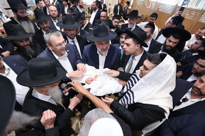 שמחת הברית לבנו של יהודה כהן