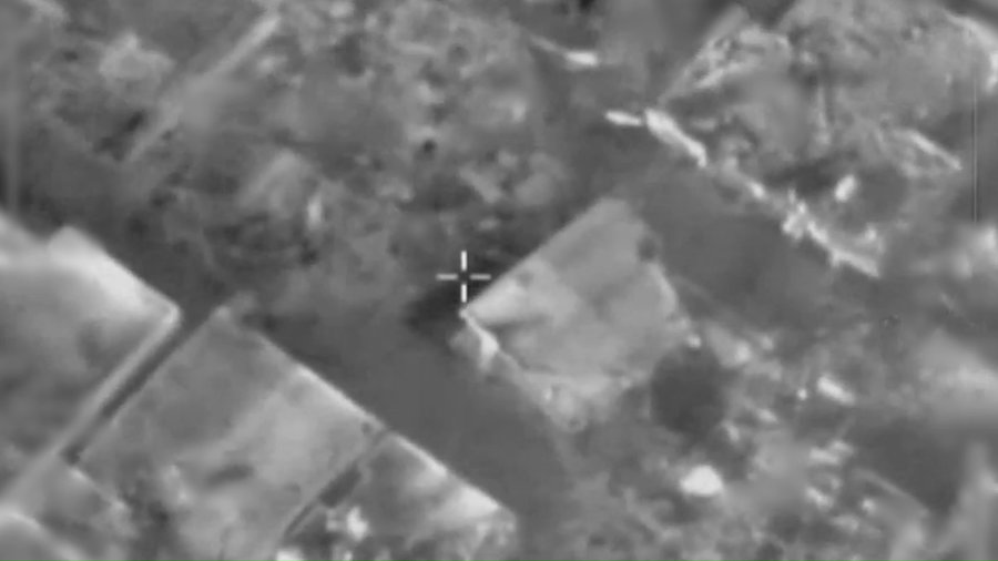תיעוד מחיסול 4 המחבלים על ידי כלי טיס מאוייש מרחוק