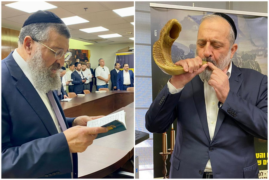 תיעוד מאמירת הסליחות, לפני דקות ספורות