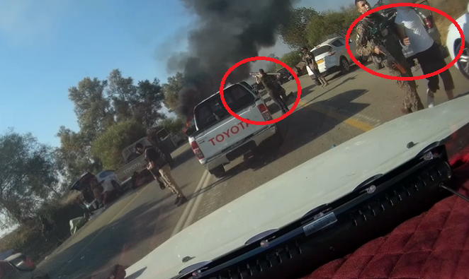 מחבלי חמאס בבוקר שמחת תורה - בתוך ישראל